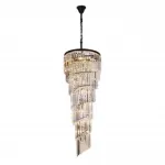 Подвесной светильник Divinare Charlotte 3011/01 SP-15 Цвет плафонов прозрачный Цвет арматуры золото от ImperiumLoft