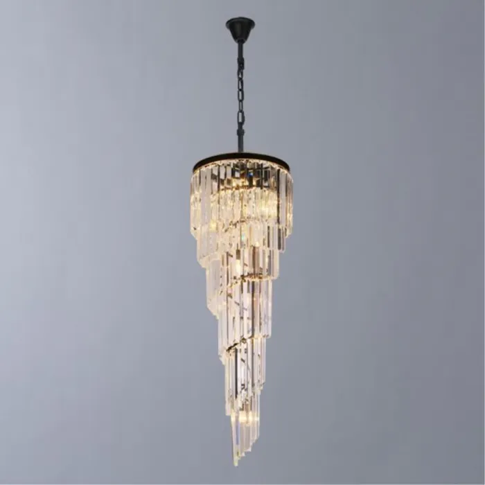 Подвесной светильник Divinare Charlotte 3011/01 SP-11 Цвет плафонов прозрачный Цвет арматуры золото от ImperiumLoft