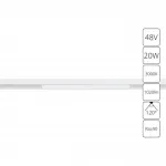 Магнитный трековый светильник Arte Lamp LINEA A4673PL-1WH