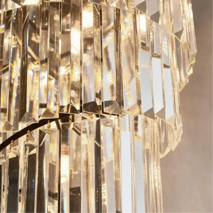 Подвесной светильник Divinare Charlotte 3011/01 SP-11 Цвет плафонов прозрачный Цвет арматуры золото от ImperiumLoft