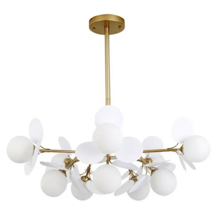 Люстра на штанге Arte Lamp PEACOCK A1369SP-10SG от ImperiumLoft