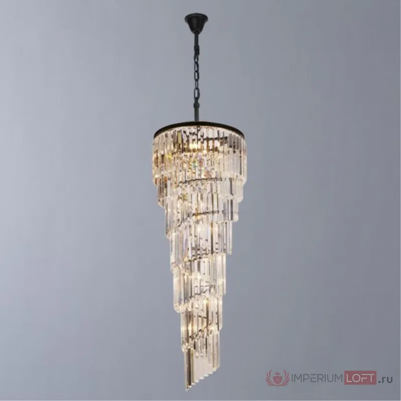 Подвесной светильник Divinare Charlotte 3011/01 SP-15 Цвет плафонов прозрачный Цвет арматуры золото от ImperiumLoft