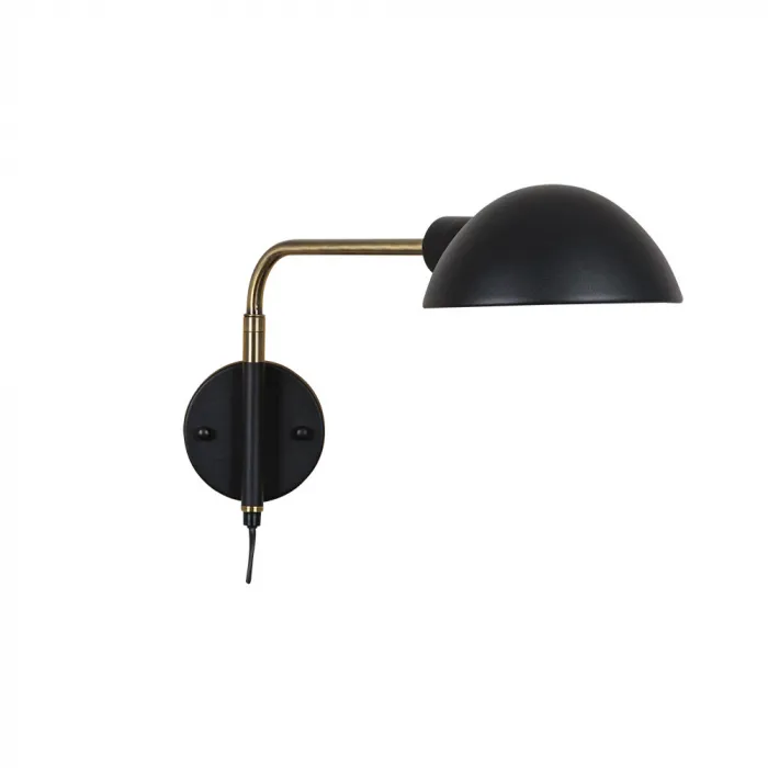 Светильник настенный ARTE LAMP ZETTA A7055AP-1BK от ImperiumLoft