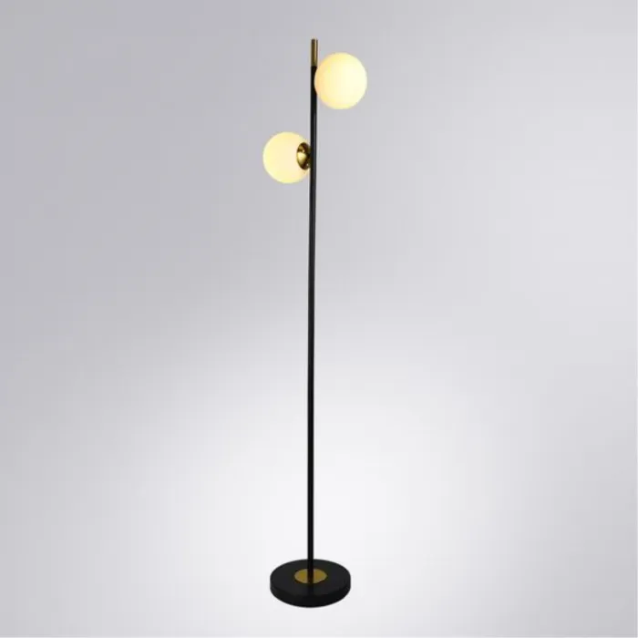 Торшер Arte Lamp ALCOR A2224PN-2BK от ImperiumLoft