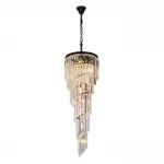 Подвесной светильник Divinare Charlotte 3011/01 SP-11 Цвет плафонов прозрачный Цвет арматуры золото от ImperiumLoft