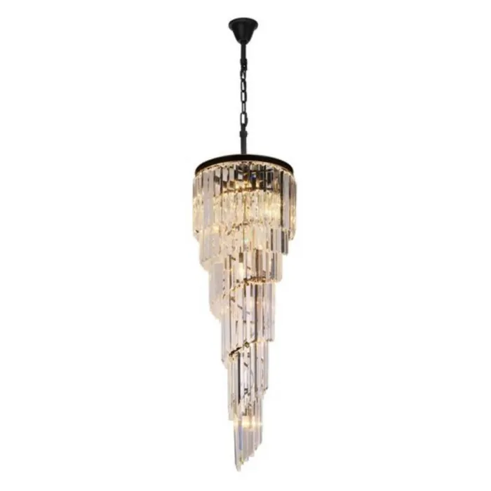 Подвесной светильник Divinare Charlotte 3011/01 SP-11 Цвет плафонов прозрачный Цвет арматуры золото от ImperiumLoft
