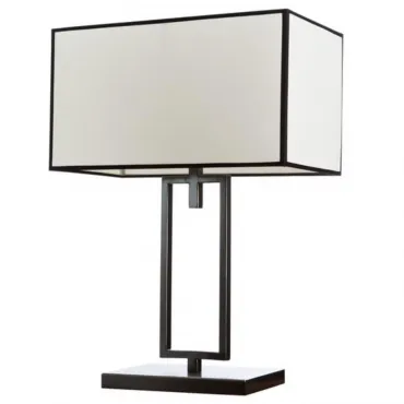 Настольная лампа декоративная Divinare Porta 5933/01 TL-1 Цвет арматуры коричневый Цвет плафонов кремовый