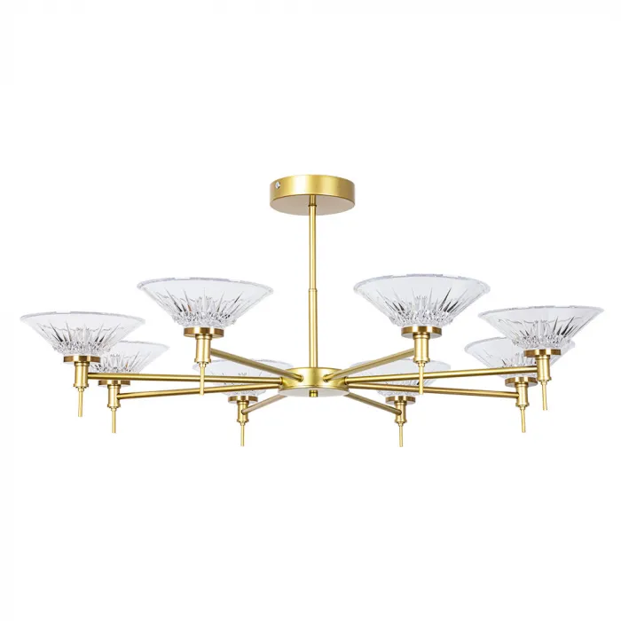 Люстра на штанге Arte Lamp ALESSIA A2076PL-8GO от ImperiumLoft