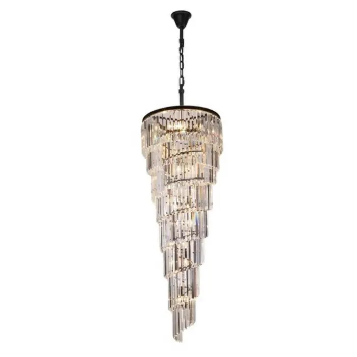 Подвесной светильник Divinare Charlotte 3011/01 SP-18 Цвет плафонов прозрачный Цвет арматуры золото от ImperiumLoft