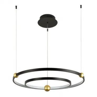 Подвесной светильник Divinare Amadeo 1123/04 SP-65 Цвет плафонов черный Цвет арматуры черный