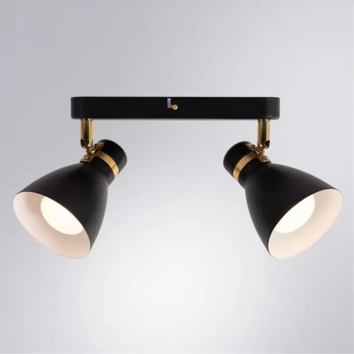 Спот Arte Lamp FAFNIR A5047PL-2BK от ImperiumLoft
