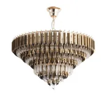 Подвесной светильник Divinare Frizzante 1683/01 LM-10 Цвет плафонов золото Цвет арматуры золото