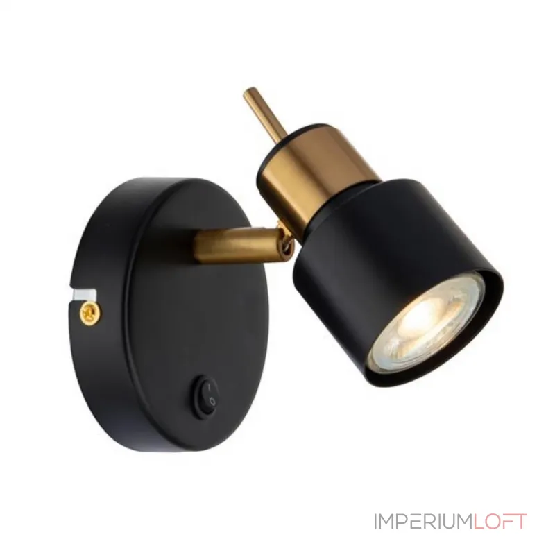 Спот Arte Lamp ALMACH A1906AP-1BK от ImperiumLoft Спот Arte Lamp ALMACH A1906AP-1BK от ImperiumLoft