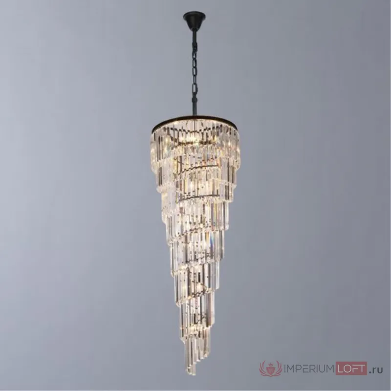 Подвесной светильник Divinare Charlotte 3011/01 SP-18 Цвет плафонов прозрачный Цвет арматуры золото от ImperiumLoft