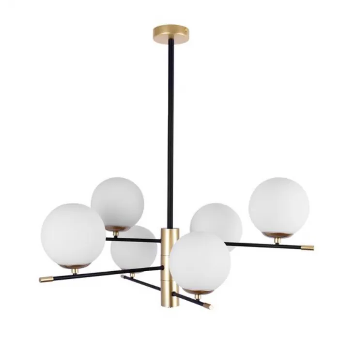 Люстра на штанге Arte Lamp ARKAB A2225LM-6BK от ImperiumLoft