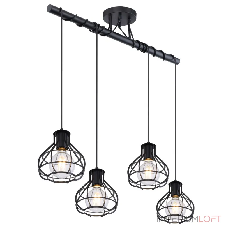 Подвесной светильник Clastra 15388-4D Globo Подвесной светильник Clastra 15388-4D Globo
