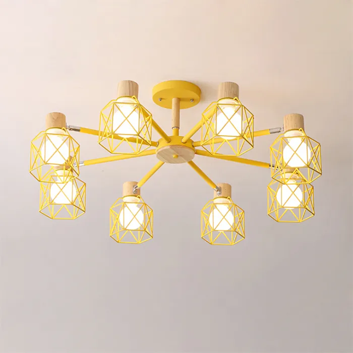 Потолочная люстра CORF B3 Black 3 lamps от ImperiumLoft