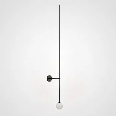 Настенный светильник LINES Ball 200 Black от ImperiumLoft