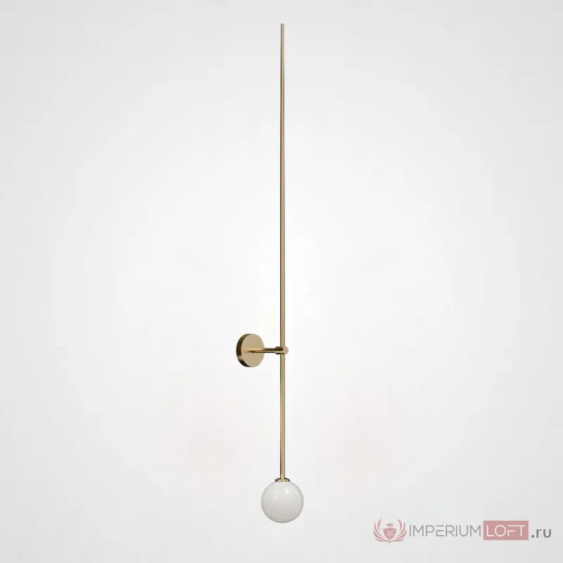 Настенный светильник LINES Ball 150 Gold от ImperiumLoft