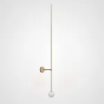Настенный светильник LINES Ball 200 Gold от ImperiumLoft