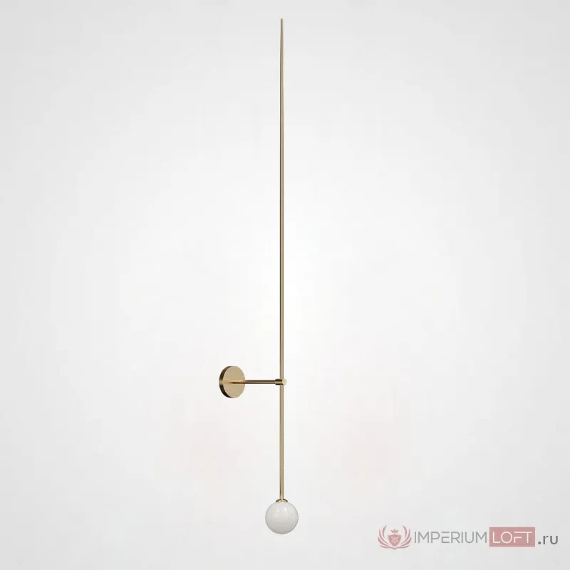 Настенный светильник LINES Ball 200 Gold от ImperiumLoft