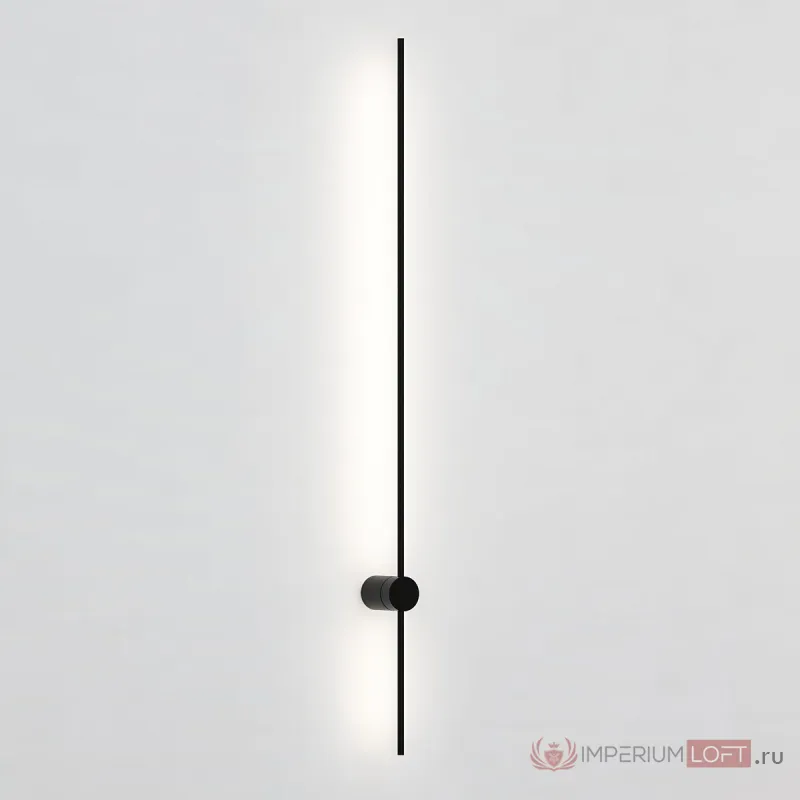 Настенный светильник Wall LINES L120 Black от ImperiumLoft