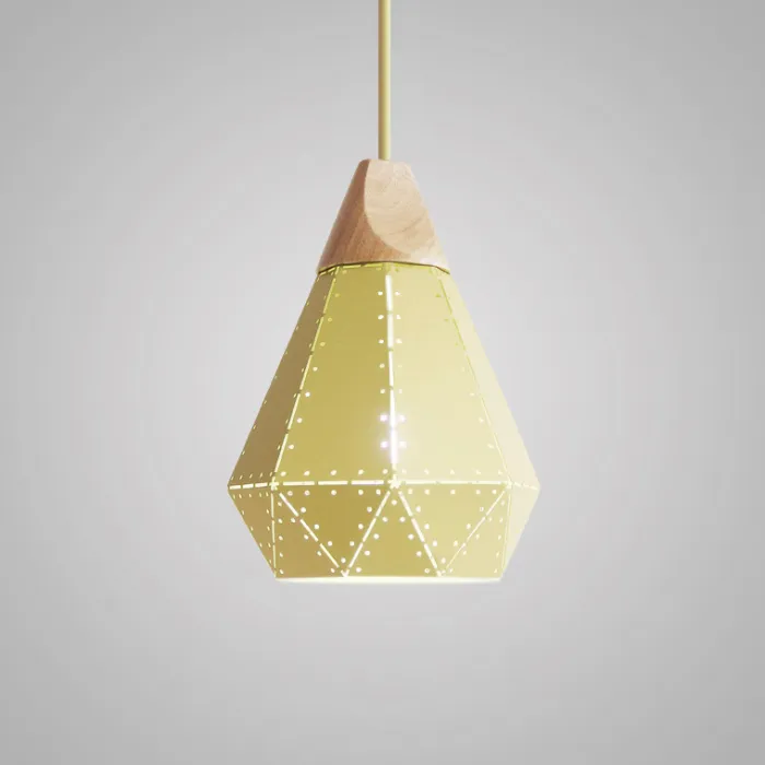 Подвесной светильник EDGE D22 B Yellow от ImperiumLoft