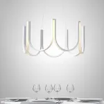 Подвесная люстра U-SERIES for Arpel D80 White от ImperiumLoft