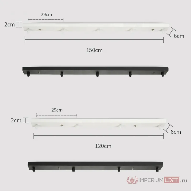 Потолочное крепление CEILING MOUNT 11 от ImperiumLoft