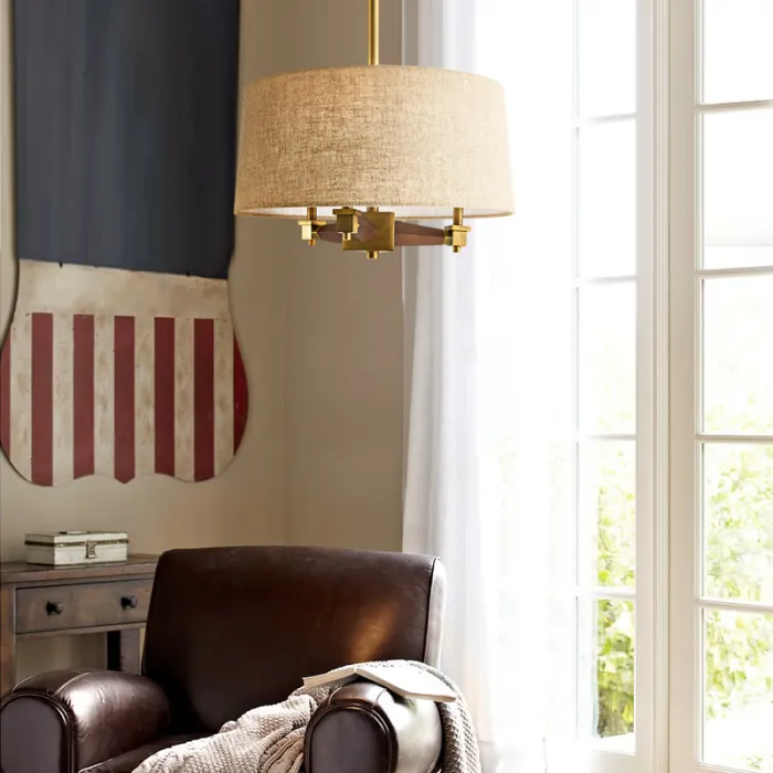Люстра на штанге Jorgenson Beige от ImperiumLoft