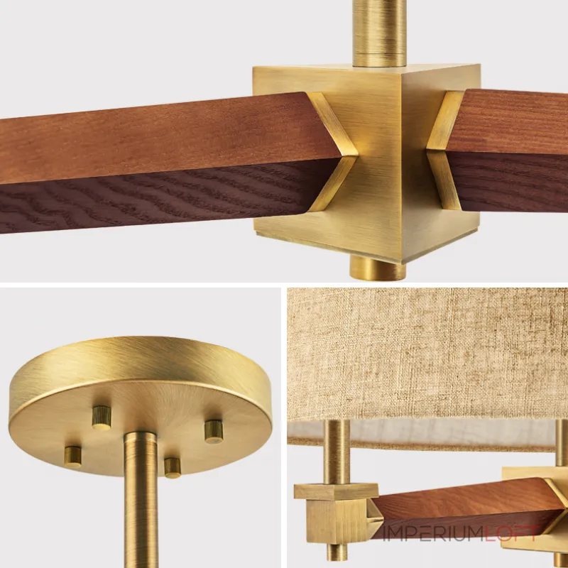 Люстра на штанге Jorgenson White от ImperiumLoft Люстра на штанге Jorgenson White от ImperiumLoft