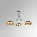 Люстра на штанге GRADE D105 3 lamps Gold от ImperiumLoft