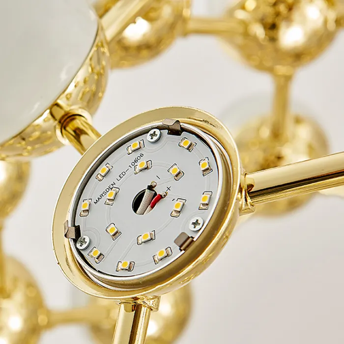 Подвесная люстра MESH D75 Gold от ImperiumLoft