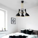 Подвесная люстра TRUMPET D52 Black от ImperiumLoft