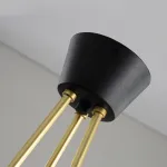 Подвесная люстра TRUMPET D52 Black от ImperiumLoft