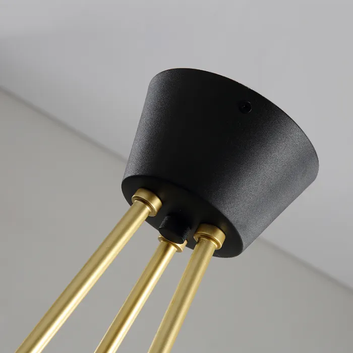 Подвесная люстра TRUMPET D52 Black от ImperiumLoft