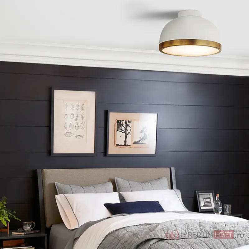 Потолочный светильник TABER D20 White от ImperiumLoft