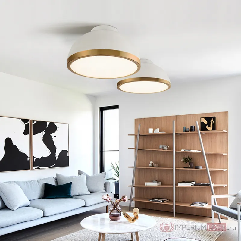 Потолочный светильник TABER D20 White от ImperiumLoft