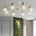 Потолочная люстра CORF B3 Black 3 lamps от ImperiumLoft
