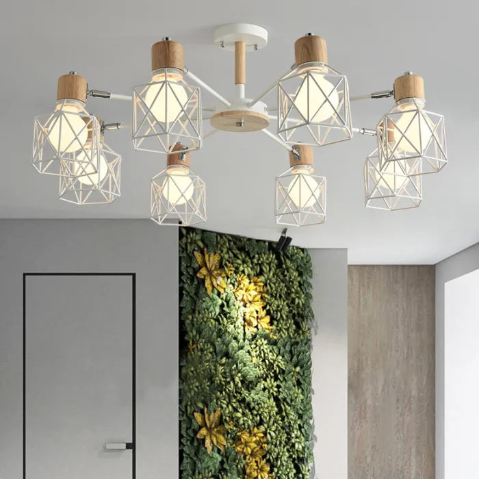 Потолочная люстра CORF B3 Black 3 lamps от ImperiumLoft