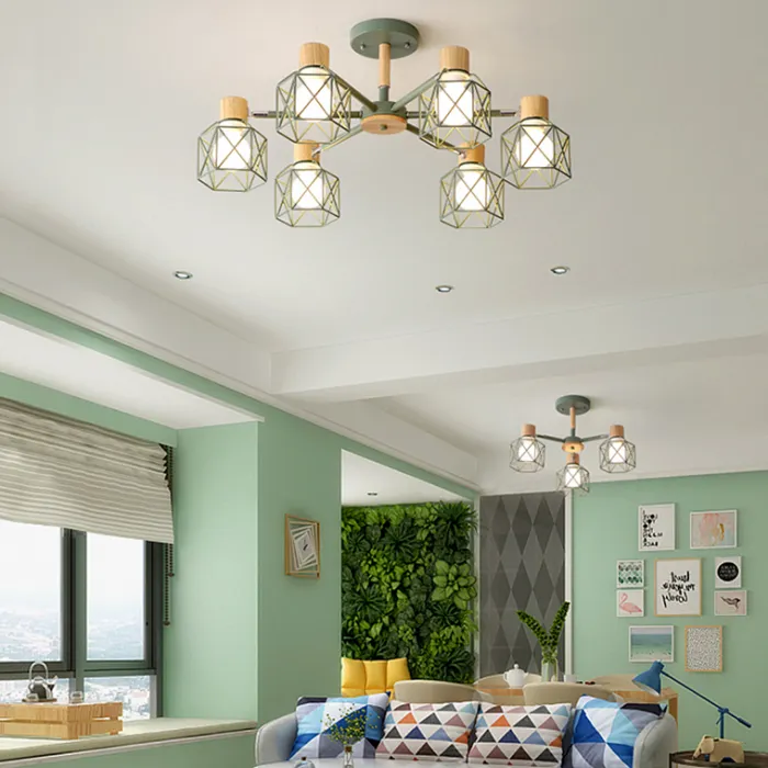 Потолочная люстра CORF B3 Black 3 lamps от ImperiumLoft