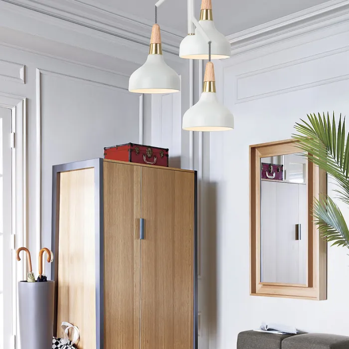 Люстра на штанге OPLAND CH D37 White от ImperiumLoft