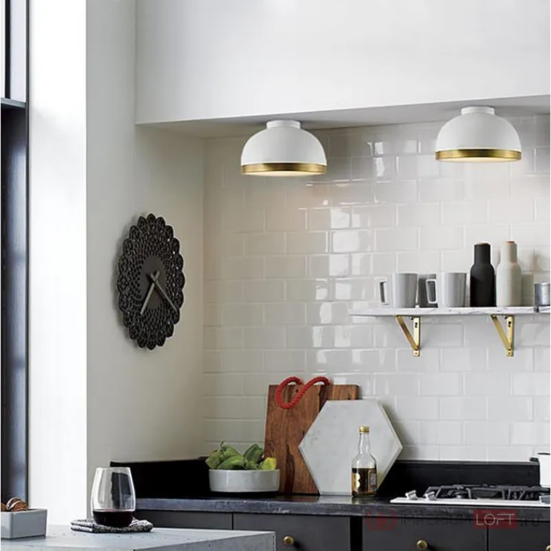 Потолочный светильник TABER D20 White от ImperiumLoft