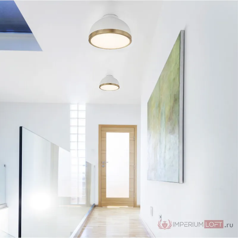 Потолочный светильник TABER D20 White от ImperiumLoft