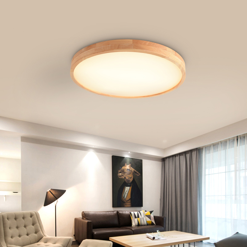 Потолочный светильник DISC WOOD D40