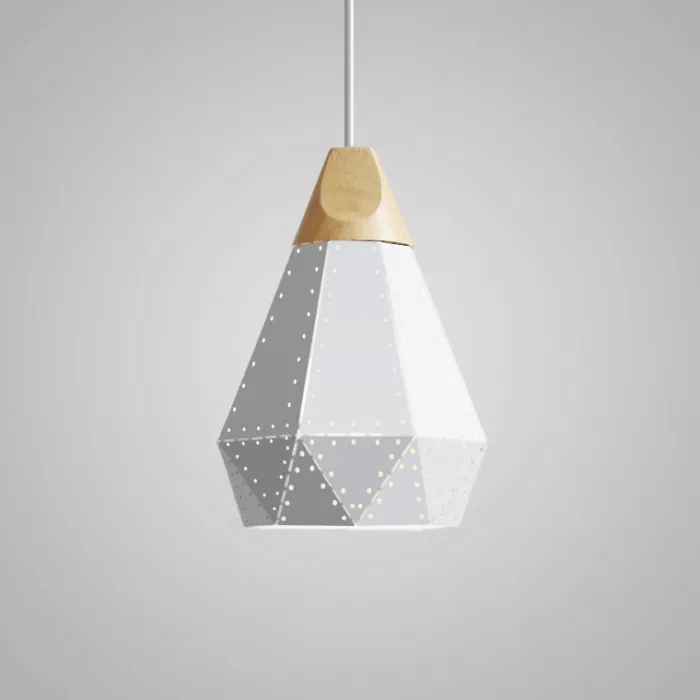 Подвесной светильник EDGE D22 B White от ImperiumLoft