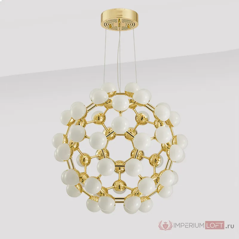 Подвесная люстра MESH D65 Gold от ImperiumLoft