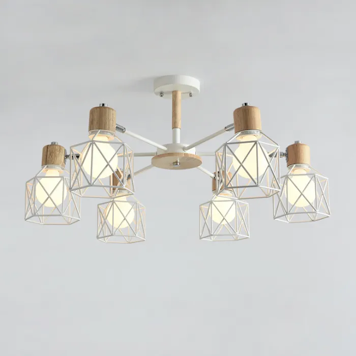 Потолочная люстра CORF B3 Black 3 lamps от ImperiumLoft