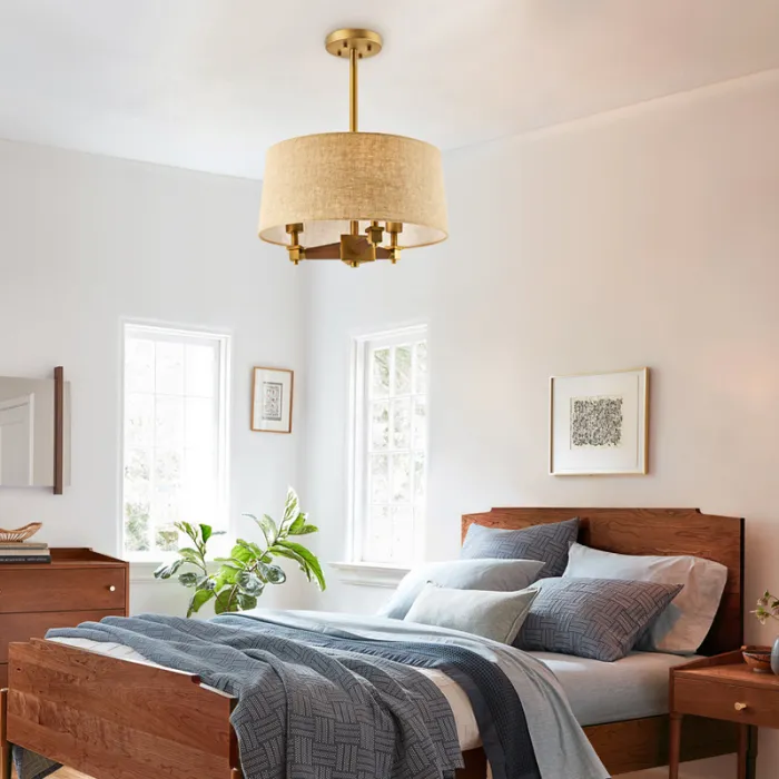 Люстра на штанге Jorgenson Beige от ImperiumLoft