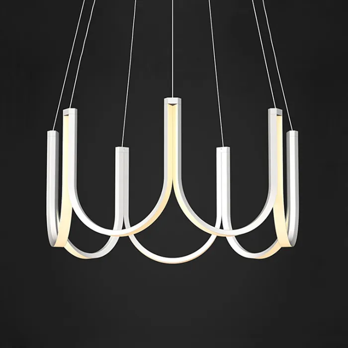 Подвесная люстра U-SERIES for Arpel D80 White от ImperiumLoft